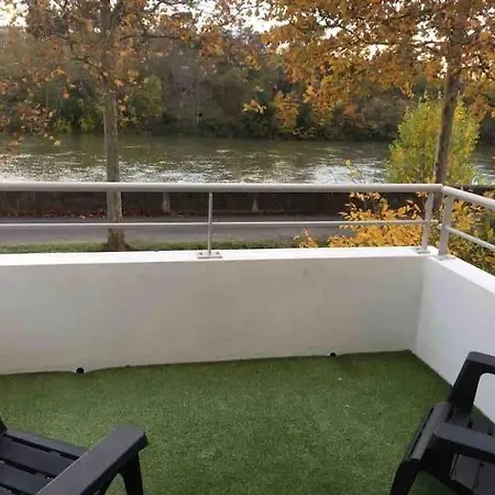 *t2*vue Garonne*piscine*garage* 公寓 圖盧茲
